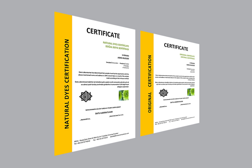 Certificates